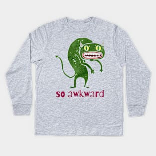 SO AWKWARD Kids Long Sleeve T-Shirt